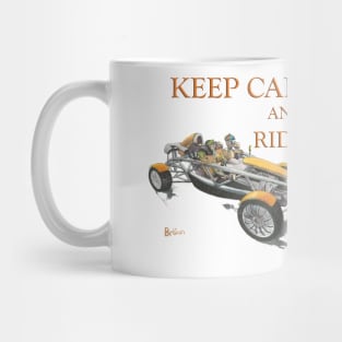 Dodo Keep calm and ride on teeshirt mug apparel cards mobile covers Mug